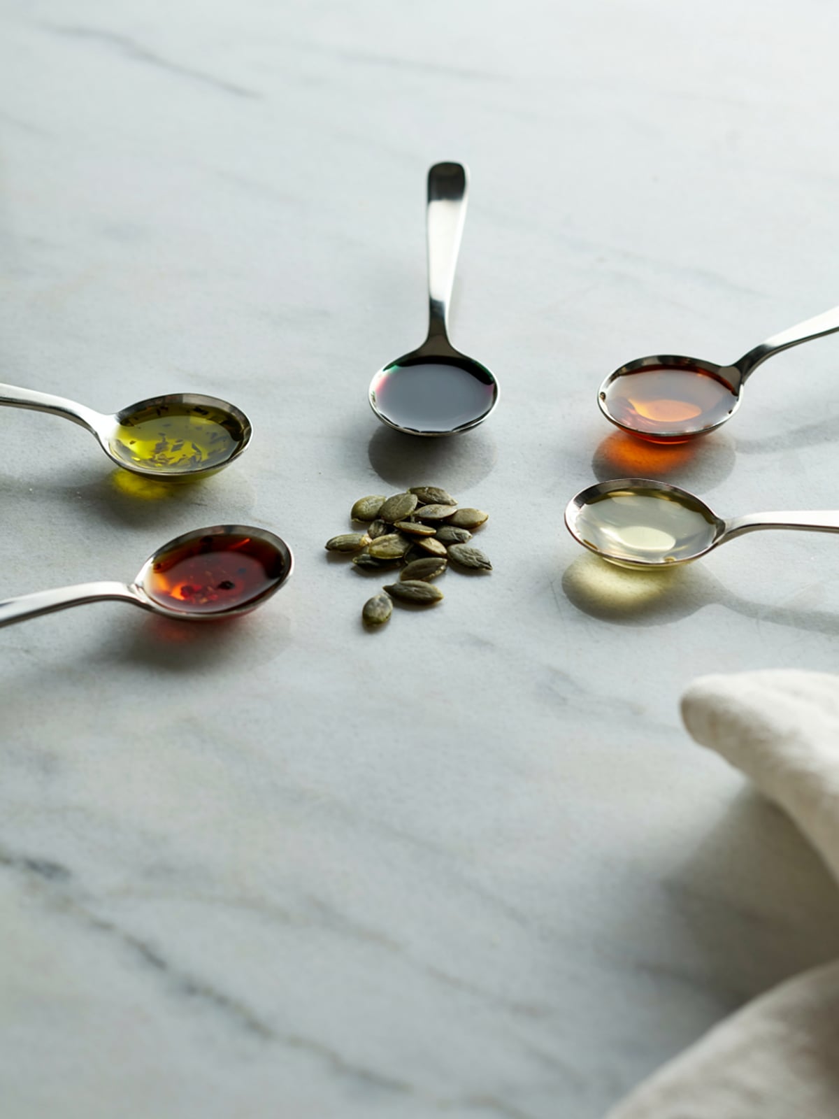 Olio di zucca a confronto con altri oli – galleria 3
