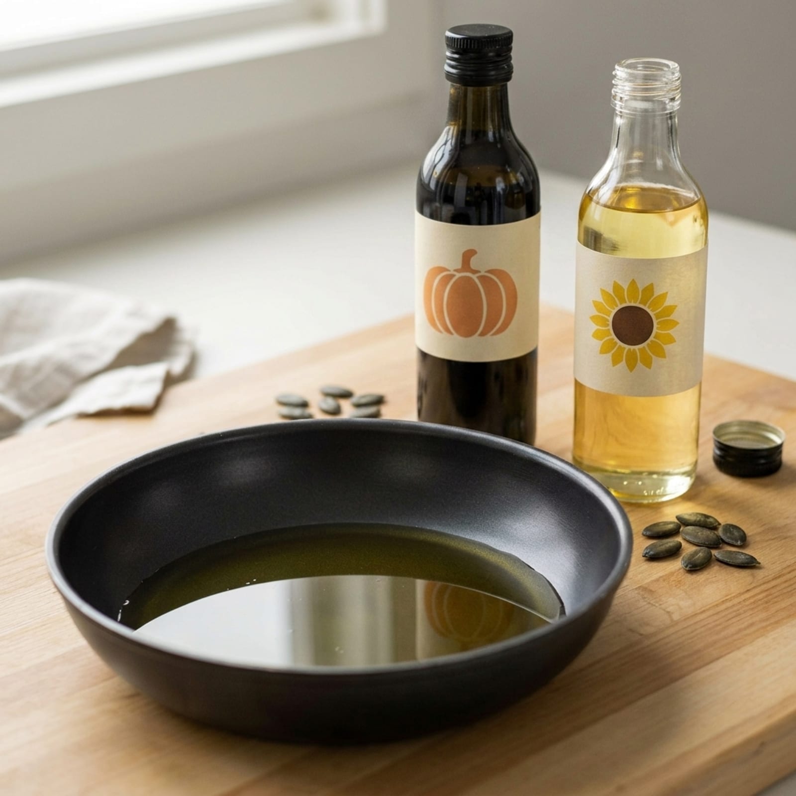Si può friggere con l'olio di semi di zucca? – galleria 2