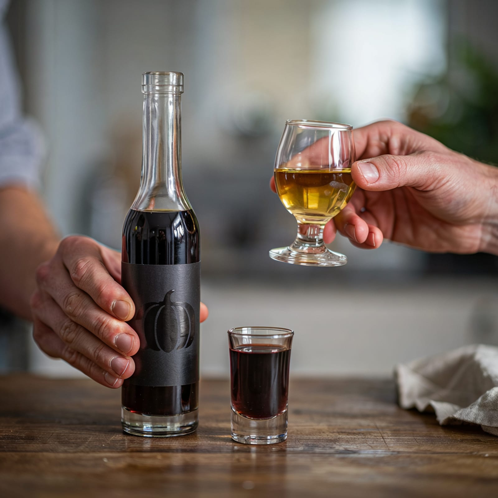 Liquore all'olio di zucca fatto in casa – galleria 2