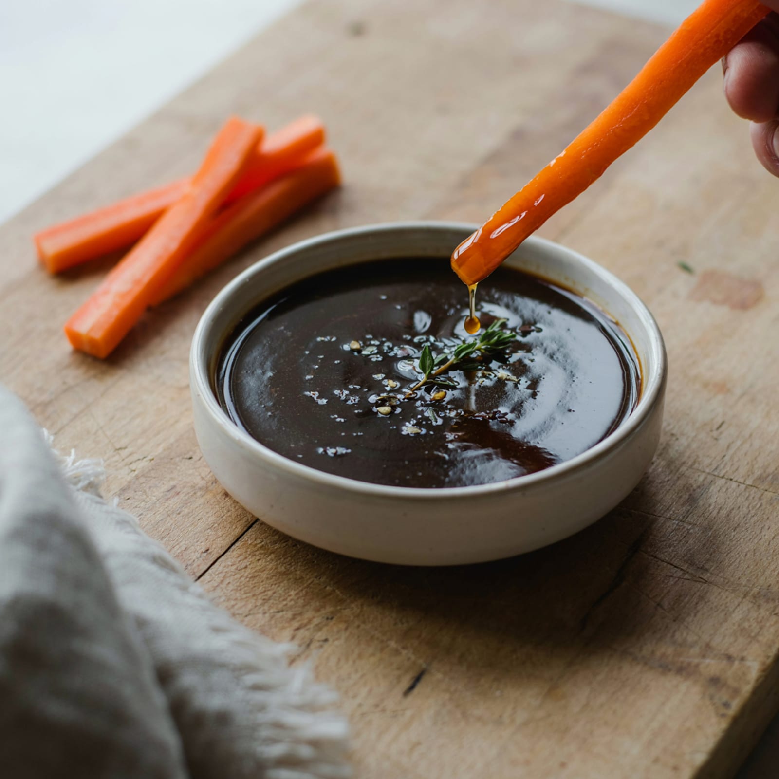 Dip all'aceto di mele con olio di zucca – galleria 2