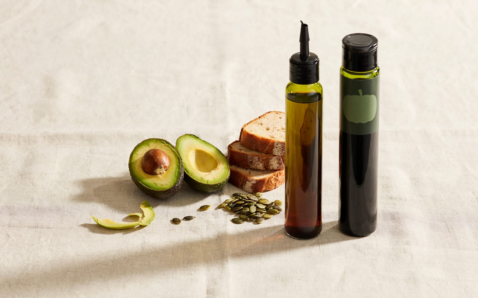Correlato: Toast avocado con olio di zucca