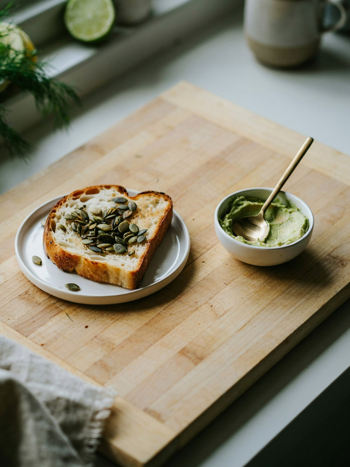 Toast avocado con olio di zucca – galleria 3