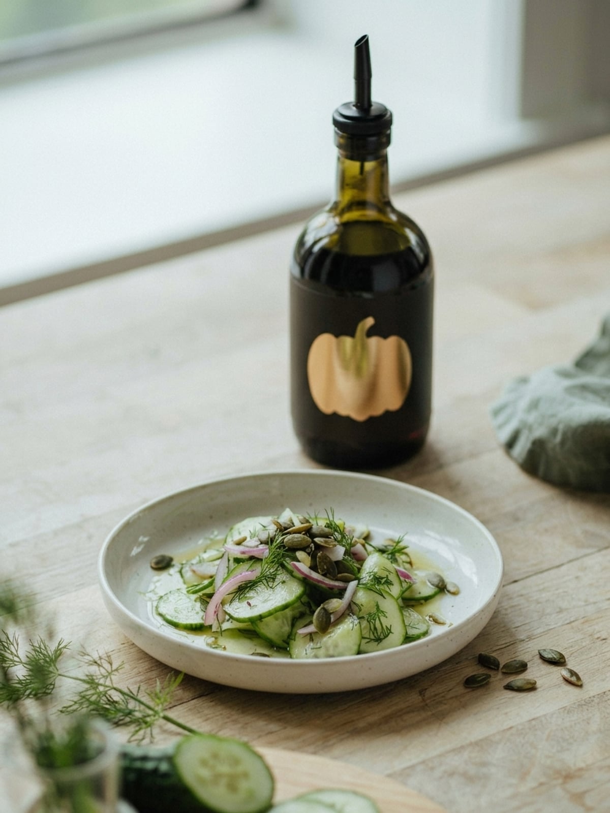 Insalata di cetrioli con olio di zucca – galleria 3