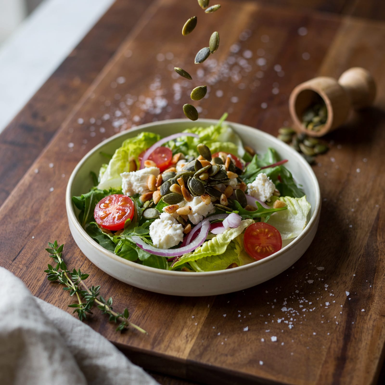 Insalata di caprino con olio di zucca – galleria 2