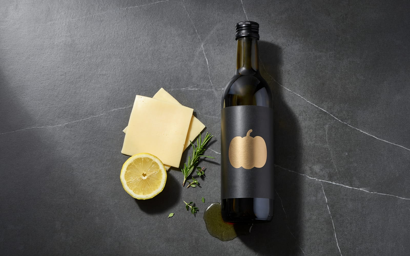 Formaggio alla griglia con olio di zucca – galleria 1