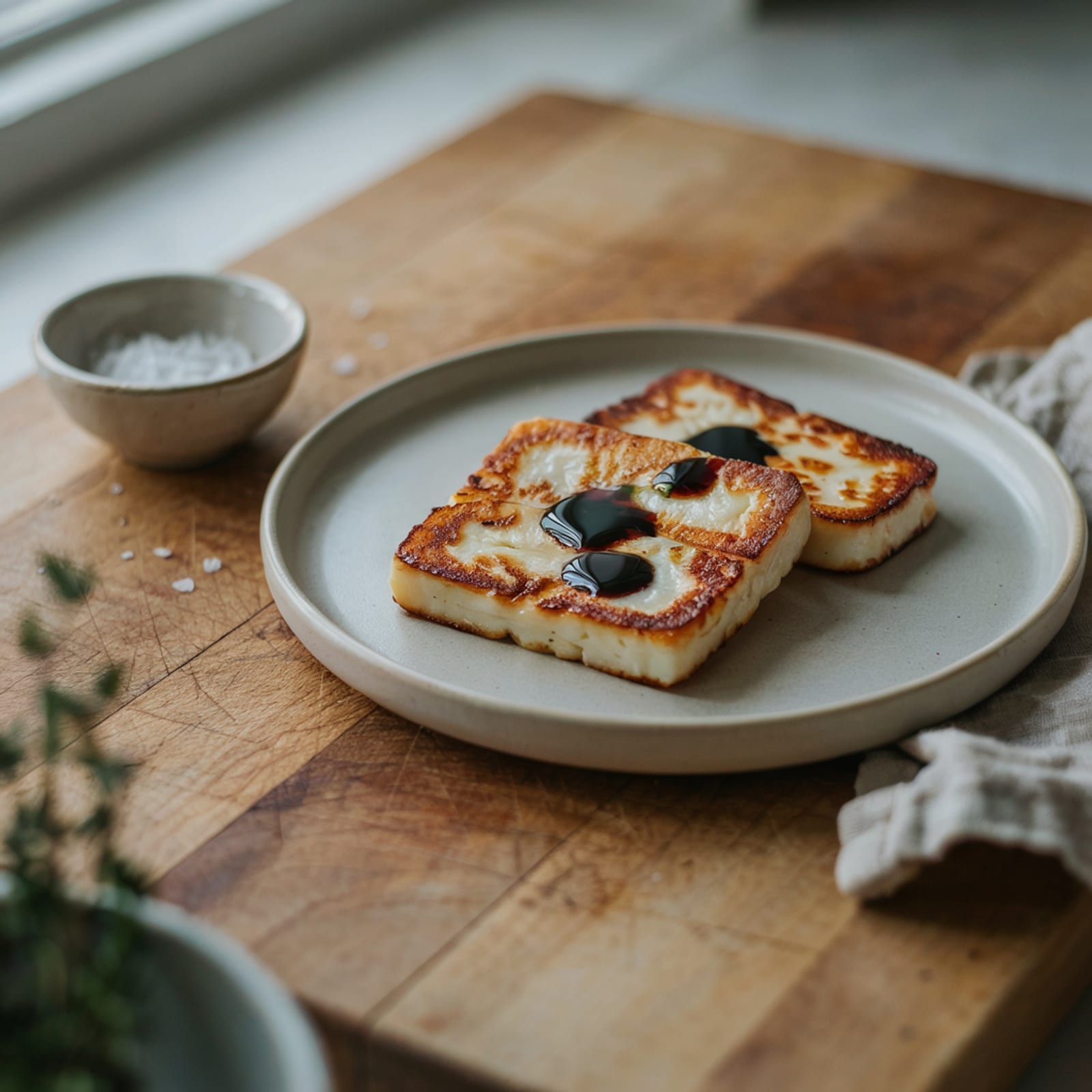 Formaggio alla griglia con olio di zucca – galleria 2