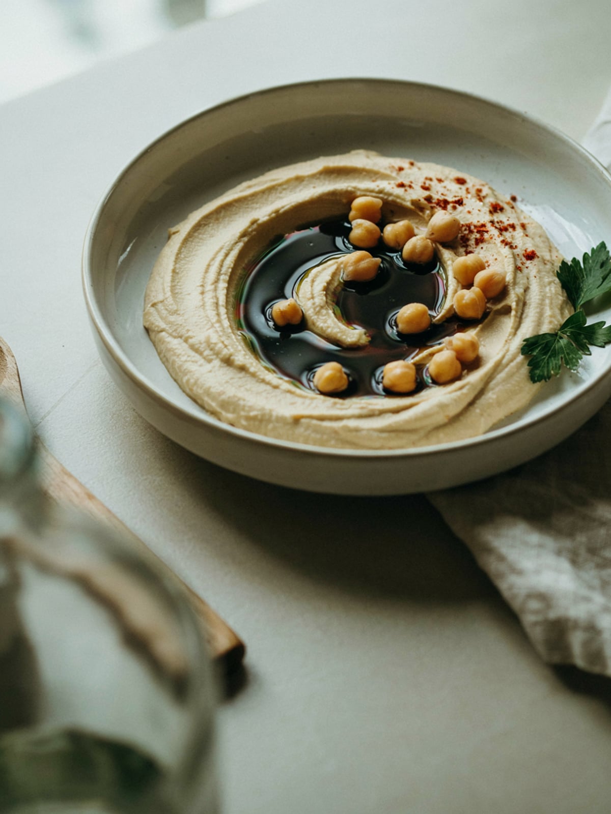 Hummus con olio di zucca – galleria 3