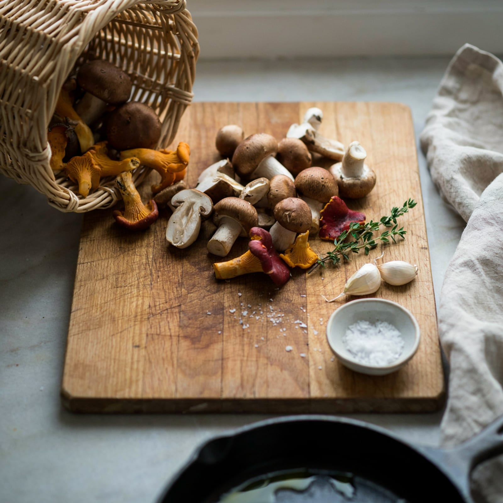 Padellata di funghi con olio di zucca – galleria 2