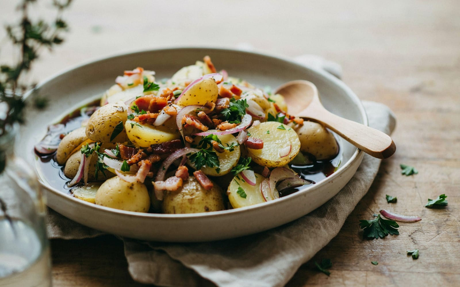 Insalata di patate con olio di zucca – galleria 1