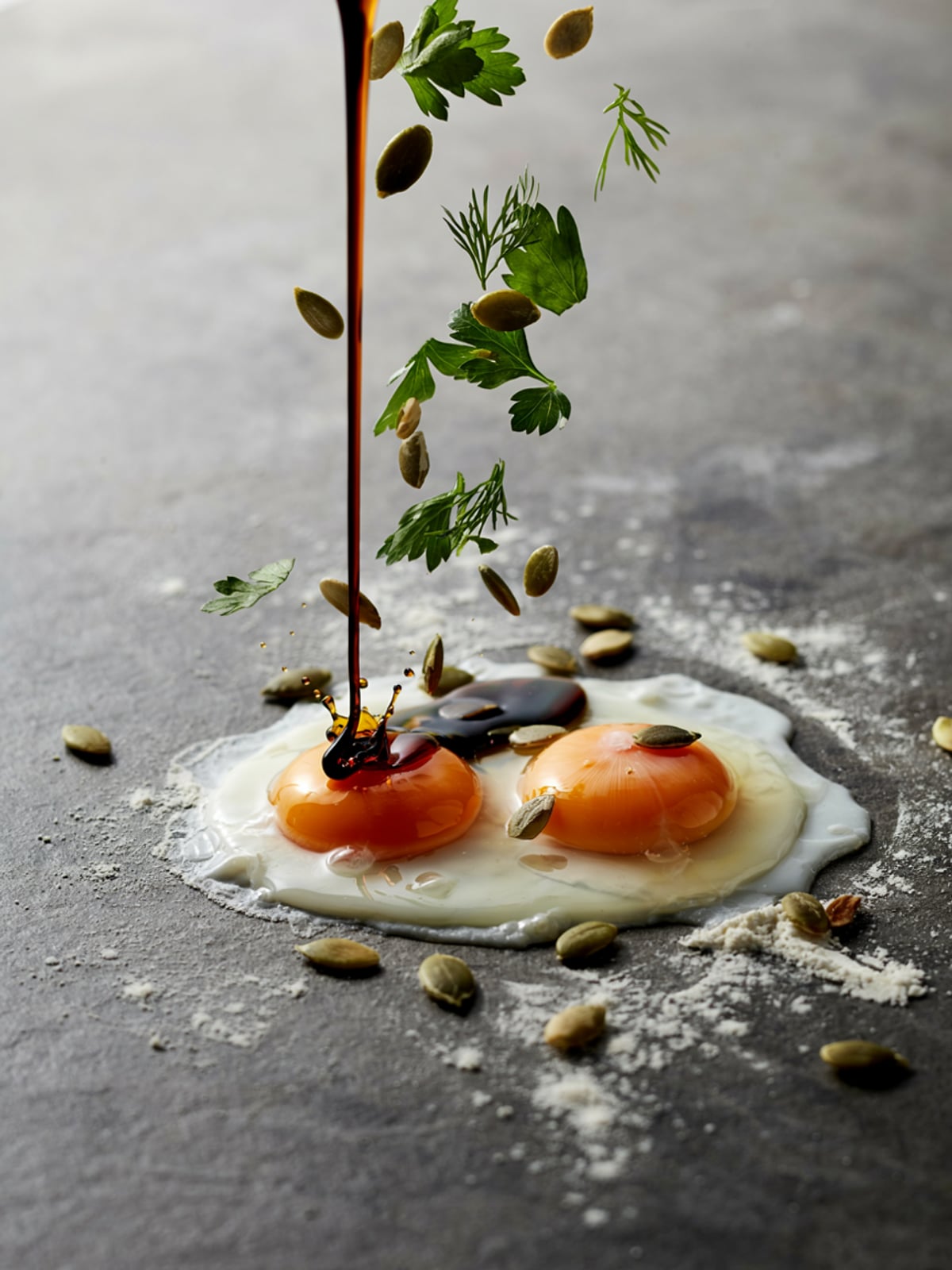 Uova alla coque con olio di zucca – galleria 3
