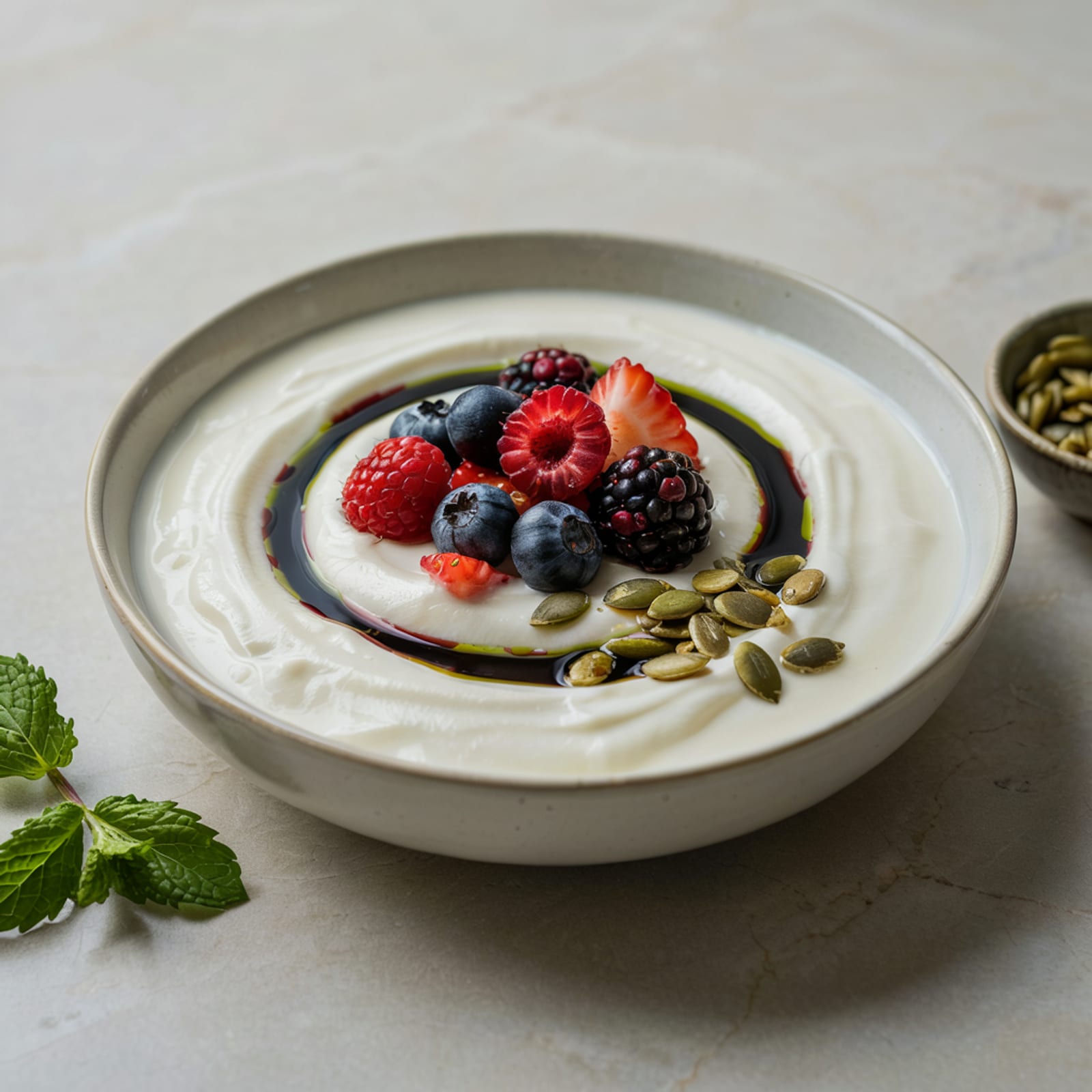 Bowl di yogurt con olio di zucca – galleria 2