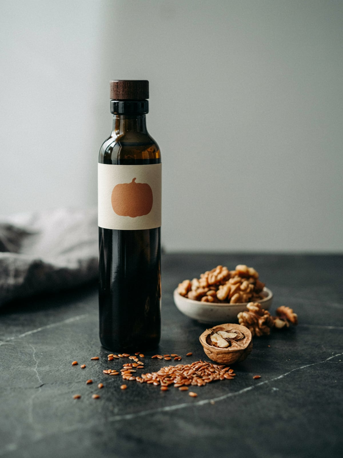 Omega-3 e omega-6 nell'olio di semi di zucca