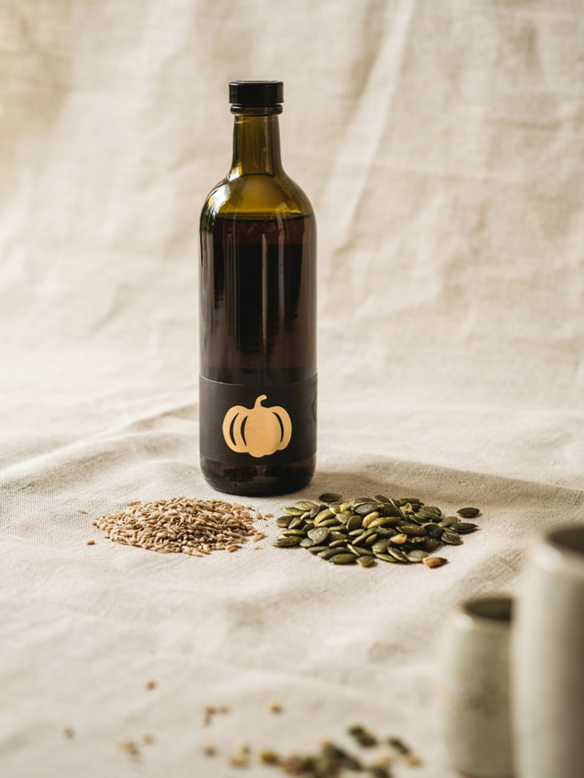 Olio di zucca vs olio di lino