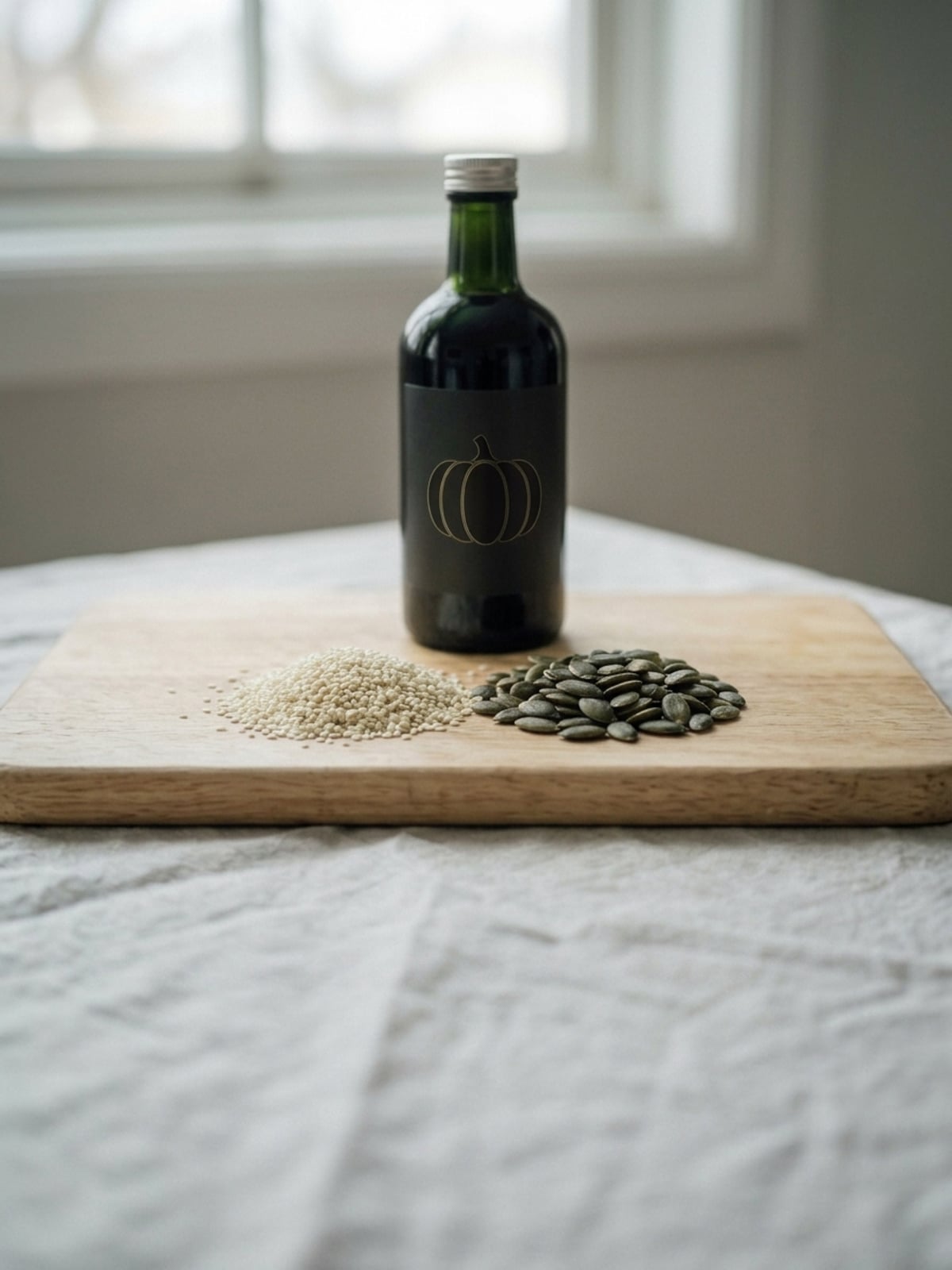 Olio di zucca vs olio di sesamo