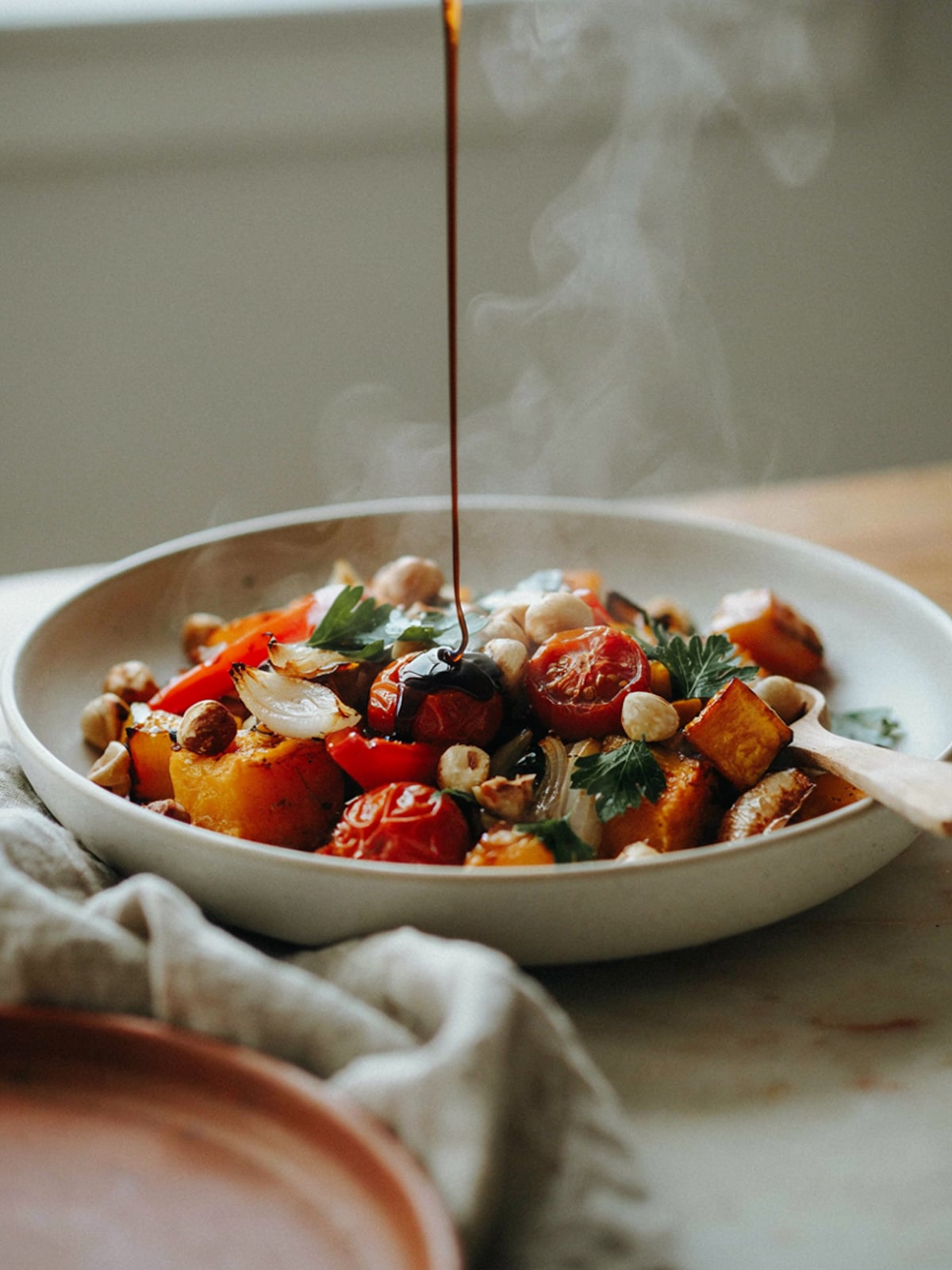 Cucinare con l'olio di zucca