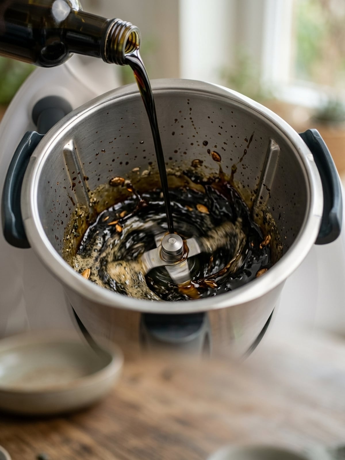 Olio di zucca nel Bimby