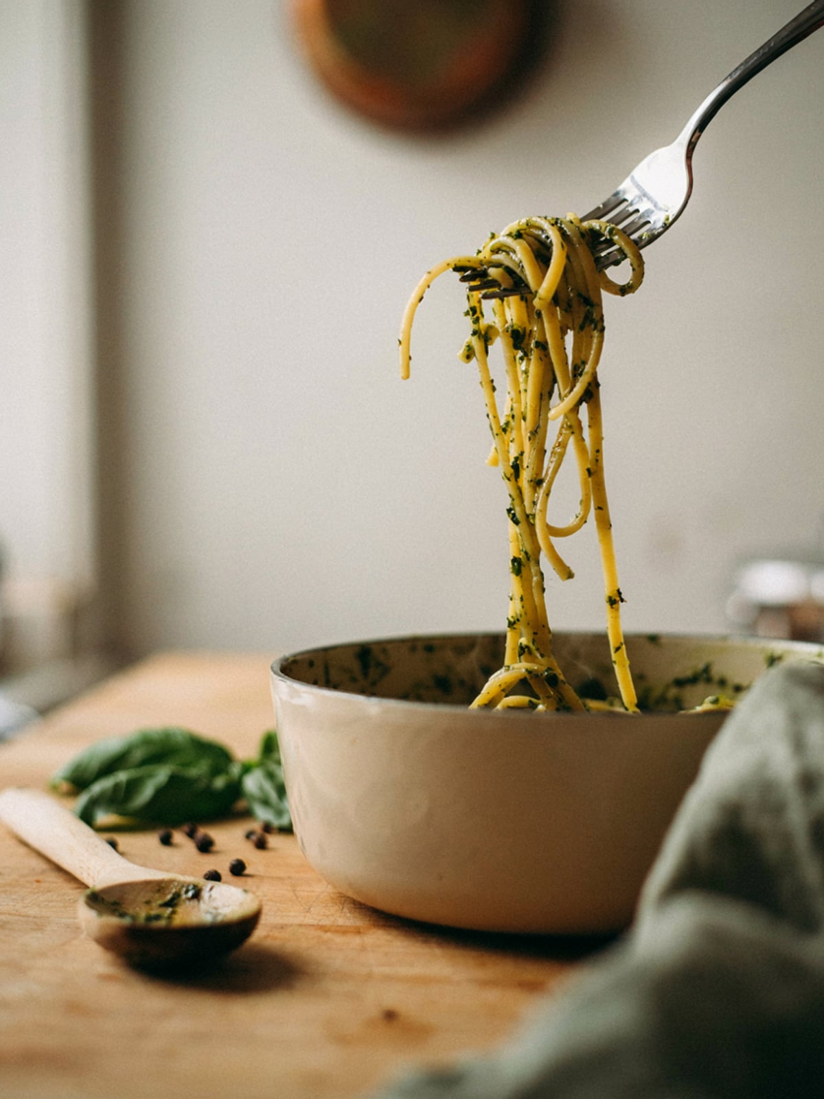 Pesto di Semi di Zucca sulla Pasta