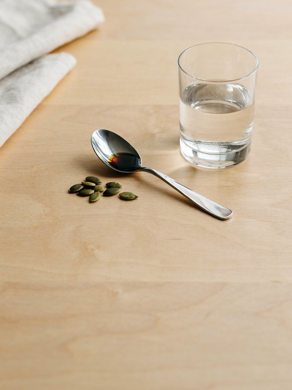 Bere olio di zucca puro